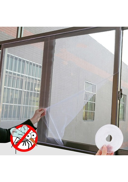 Tüm Cam Pencere Kapılara Uyumlu Çift Kanat Pencere Sinekliği