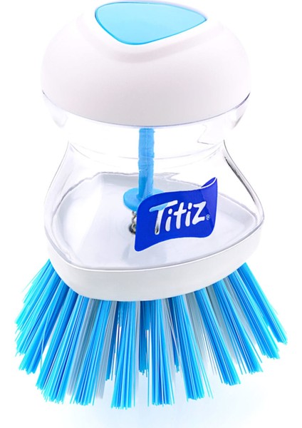 Deterjan Hazneli Bulaşık Fırçası - Titiz Pi