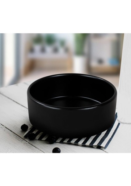 6'lı Siyah Mat Kase 14 cm
