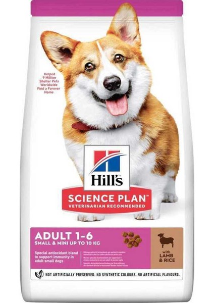 Kuzu Eti ve Pirinçli Küçük Irk Yetişkin Köpek Maması 1,5kg