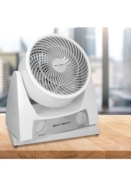 Masaüstü Vantilatör 40 W Düşük Sesli Çalışma ve Ayarlanabilir Hız Özellikleriyle fiyatları