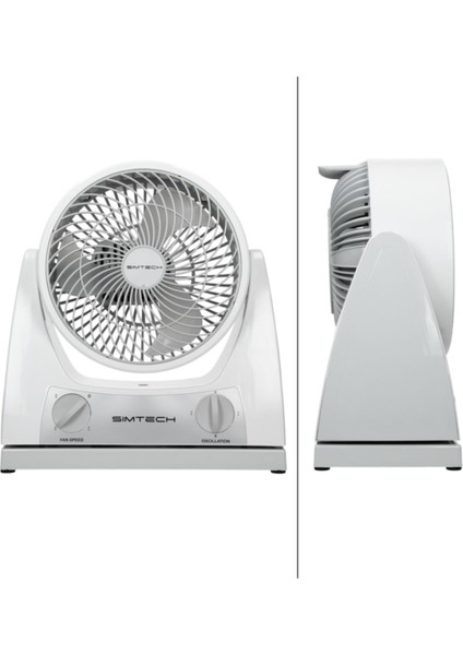 Masaüstü Vantilatör 40 W Düşük Sesli Çalışma ve Ayarlanabilir Hız Özellikleriyle modelleri