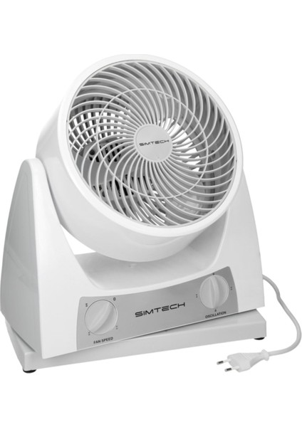 Masaüstü Vantilatör 40 W Düşük Sesli Çalışma ve Ayarlanabilir Hız Özellikleriyle