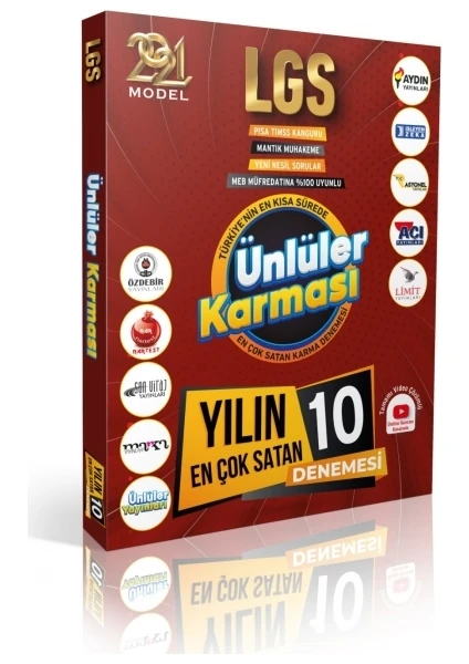 Ünlüler Karması LGS 2021 10'lu Genel Deneme