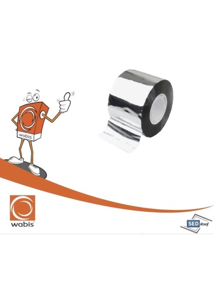 Alu-50 Alu Bant Alüminyum 5cm x 25M Nem Bariyeri Bandı fiyatları