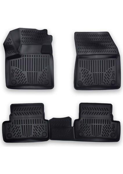 DS 3 Crossback İle Uyumlu - Araca Özel 3D Paspas - PSN130v2