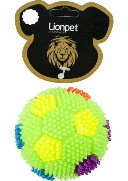 Lion Pet Kedi Oyuncağı Işıklı Top 7 cm