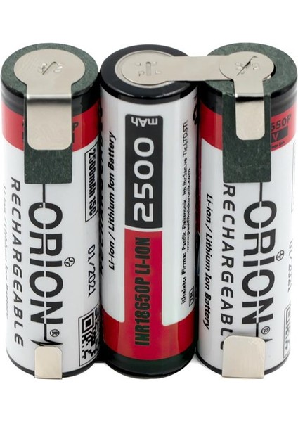 12V Li-On Matkaplar Için 18650 2500 Mah 30A Lithium Pil Grubu