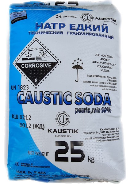 Hatp Boncuk Kostik Soda 25 kg