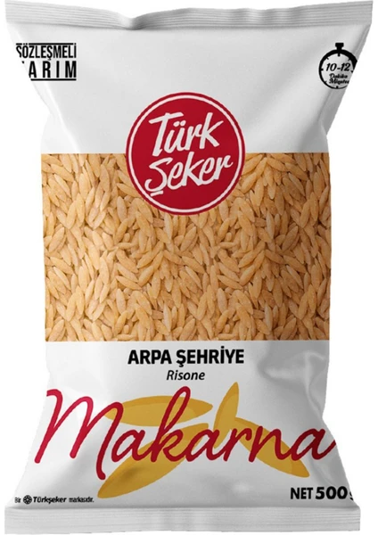 Türk Şeker Makarna Arpa Şehriye 500 gr