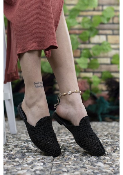 Siyah Kadın Terlik 001202 fırsatları