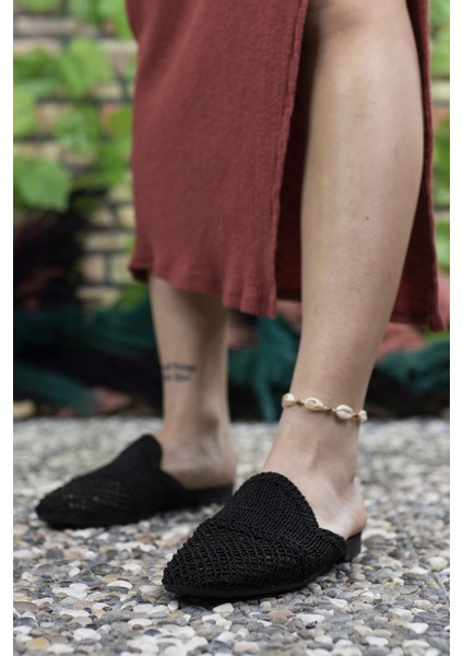 Siyah Kadın Terlik 001202 indirimleri