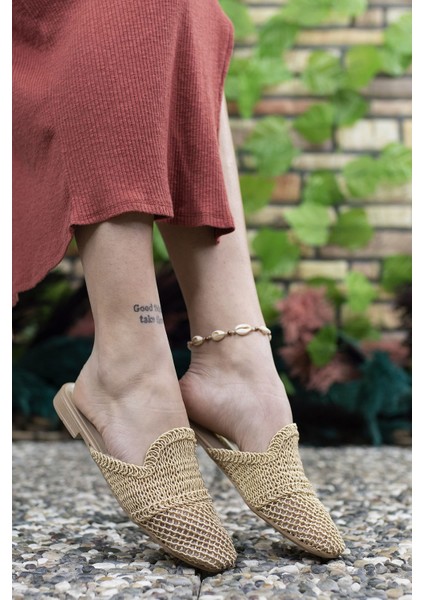 Bej Kadın Terlik 001202 fiyatları