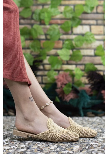 Bej Kadın Terlik 001202 modelleri