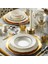 Bone Olympos 62 Parça 8221 Desenli Yemek Takımı 2