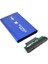 2,5" Sata Harddisk Kutusu - Sata HDD Kutu - Mavi Renk 2
