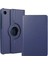Lenovo M10 (TB-X306F) Uyumlu Kılıf Standlı 360° Rotatable Pu-Leather Case Lacivert 1