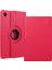 Lenovo M10 (TB-X306F) Uyumlu Kılıf Standlı 360° Rotatable Pu-Leather Case Pembe 1