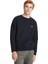 Brushed Back Erkek Siyah Yuvarlak Yaka Sweatshirt 1