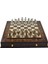 Gifthome Metal Satranç Takımı/seti;battal,ispanyol,parlak,sedefli,k.cvz,çekm. Satranç Tahtası 4