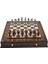 Gifthome Metal Satranç Takımı/seti;battal,ispanyol,antik,sedefli,k.cvz,çekm. Satranç Tahtası 4