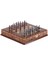 Gifthome Metal Satranç Takımı / Seti ; Küçük Boy, Truva Figürlü, Antik Satranç Taşı ve Masif, Ahşap, Sandıklı Satranç Tahtası 1