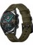 Samsung Watch 42MM 20MM - Kordon Deri Kordon Krd-19 - Yeşil 1