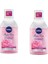 Aqua Rose Micellar Gül Suyu Çift Fazlı Makyaj Temizleme Suyu 400 ml x 2 Adet 1