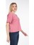Kadın Oversize Çift Taraf V Yaka T-Shirt 3