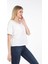 Kadın Oversize Çift Taraf V Yaka T-Shirt 2
