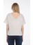 Kadın Oversize Çift Taraf V Yaka T-Shirt 5