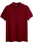 Erkek Bordo Polo Yaka T-Shirt 1