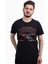 Men Tshırt Siyah Erkek T-Shirt 20420-23 1