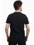 Men Tshırt Siyah Erkek T-Shirt 20420-23 3