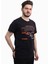 Men Tshırt Siyah Erkek T-Shirt 20420-23 4