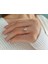 Pırlanta ve Damla Kesim Beyaz Topaz Taşlı Yüzük 0417R0257 4
