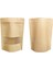 Kraft Pencereli Kilitli Doypack 13 x 22.5 x 7 ( 25 Adet ) 1