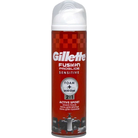 Gillette Fusion Proglide Tıraş Köpüğü 250 ml Sensitive