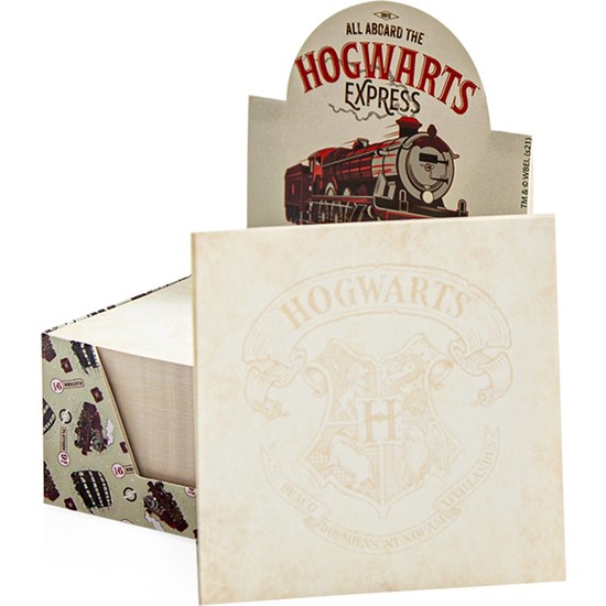 Lobbix Küp Bloknot 9 x 9 cm Harry Potter Notluk Hogwarts Express