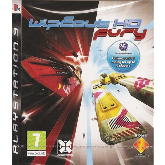 Konsol Oyun Wipeout Fury Hd Ps3 Ikinci El Oyun