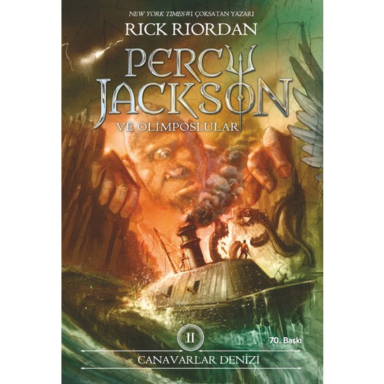 Percy Jackson - Canavarlar Denizi (2.Kitap) - Rick Riordan