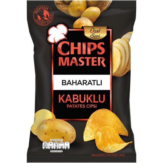 Doğuş Chips Master Baharatlı Kabuklu Cips 110 gr