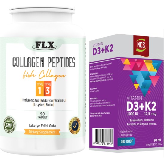 FLX Collagen Peptıdes Type 1/3 Balık Kollajeni Tip 13 1000 Fiyatı