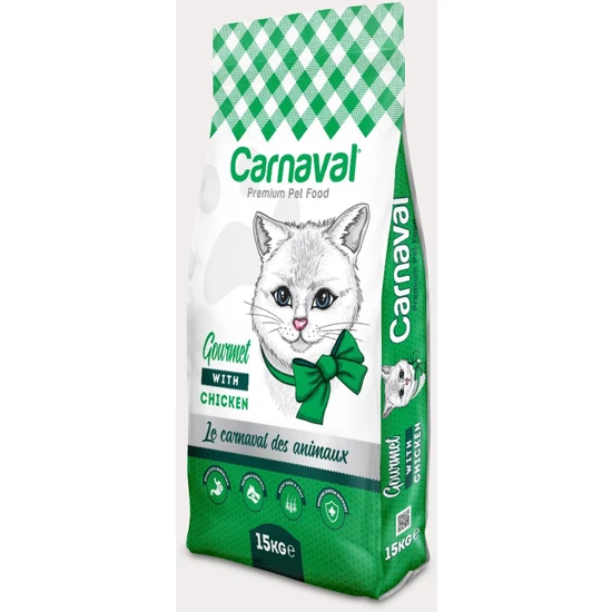 Carnaval Premium Gurme Tavuklu Yetişkin Kedi Maması 15 kg