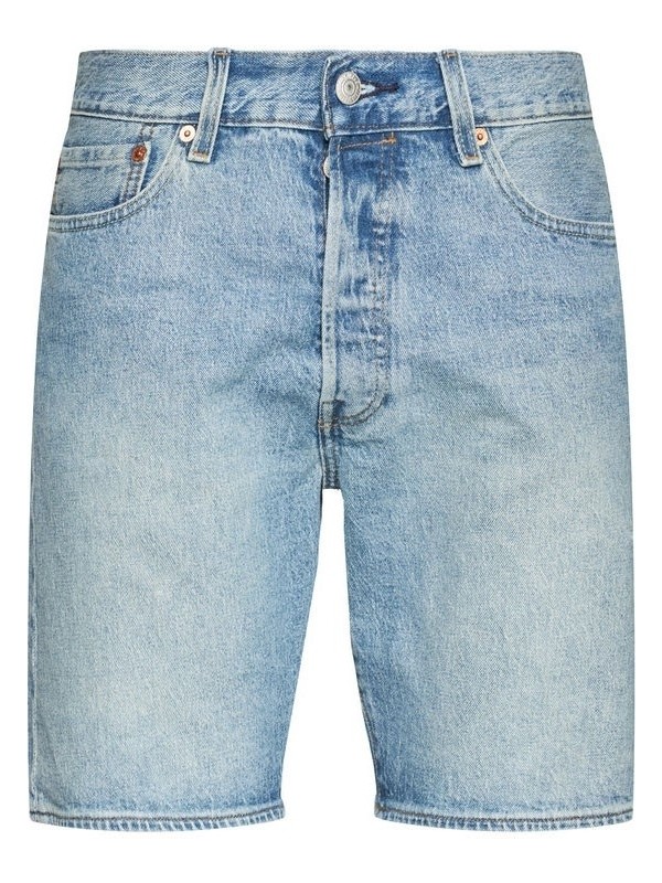 levi's 501 hemmed denim shorts