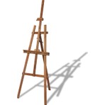 Çanakcı Ahşap Renkli Resim Şövalesi 172 cm Üç Ayaklı Stüdyo Tipi Kullanım için