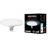 Wondeks 20W Ufo LED Ampul (Beyaz)