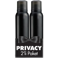 Privacy Man Erkek Deodorant 2'li Avantaj Paketi 150 ml