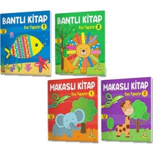 Yükselen Zeka Yayınları 3-6 Yaş Kes Yapıştır Kitap Serisi