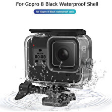 Generic Gopro Hero 8 Siyah Kamera Aksesuarları İçin 60 Milyon Su Geçirmez Sualtı Koruyucu Kılıf (Yurt Dışından)